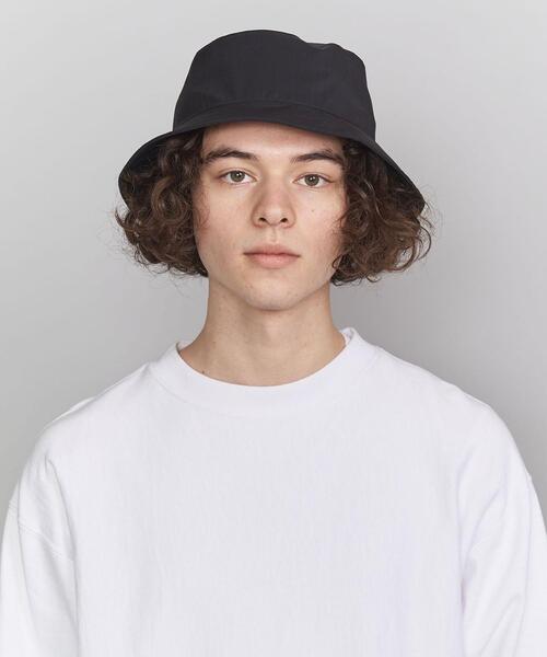 COMESANDGOES（カムズアンドゴーズ）の「＜COMESANDGOES＞ FLAT HAT/ハット □□（ハット・メンズ・ベージュ/ブラック・FREE）」の3枚目の写真