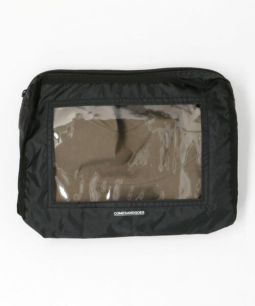 COMESANDGOES（カムズアンドゴーズ）の「＜COMESANDGOES＞ FLAT HAT/ハット □□（ハット・メンズ・ベージュ/ブラック・FREE）」の10枚目の写真