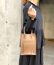 スクエアフリンジミニショルダーバッグ