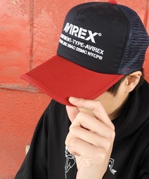 AVIREX アビレックス メッシュキャップ ナンバリング＆USAワッペンデザイン 選べるレギュラー＆キングサイズ