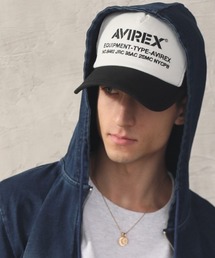 AVIREX（アヴィレックス）の「AVIREX アビレックス メッシュキャップ ナンバリング＆USAワッペンデザイン 選べるレギュラー＆キングサイズ（キャップ）」