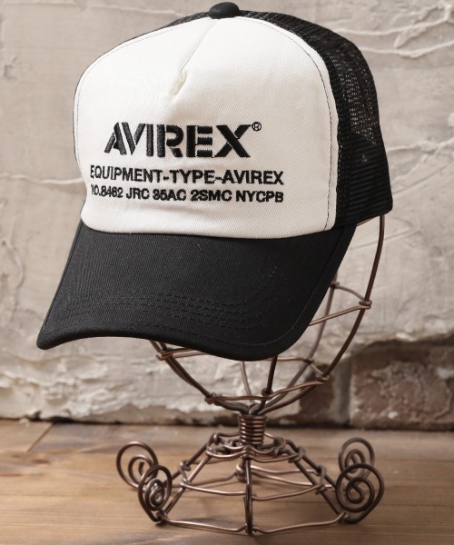 AVIREX（アヴィレックス）の「AVIREX アビレックス メッシュキャップ ナンバリング＆USAワッペンデザイン 選べるレギュラー＆キングサイズ（キャップ・メンズ・グリーン系カモフラージュ/ブラック/ホワイト/ネイビー/ブラック系その他/グリーン系その他/ホワイト系その他/ブルー系その他・LARGE/MEDIUM）」の10枚目の写真