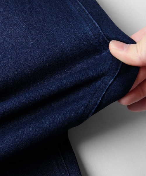 KANGOL(カンゴール)の「【別注・コラボ】ZIP FIVE × KANGOL ストレッチ イージー クライミング テーパード デニム パンツ(デニムパンツ・メンズ・ブラック/ベージュ/ネイビー/オリーブ/サックスブルー/ブルー/アイボリー/ブラック系・SMALL/MEDIUM/LARGE/X-LARGE)」の20枚目の写真