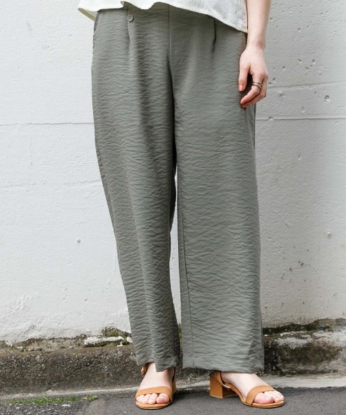 flower(フラワー)の「サンドマリンパンツ(その他パンツ・レディース・ブラウン/カーキ・FREE)」の2枚目の写真