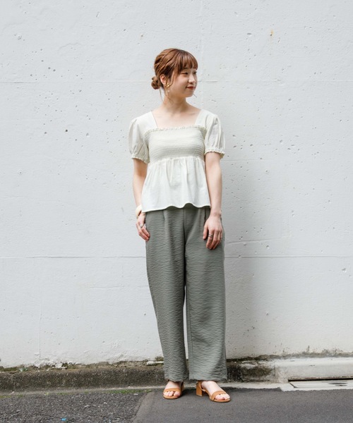 flower(フラワー)の「サンドマリンパンツ(その他パンツ・レディース・ブラウン/カーキ・FREE)」の12枚目の写真