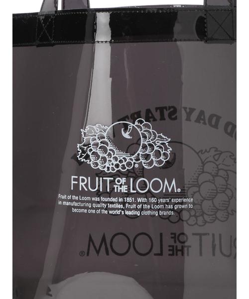 FRUIT OF THE LOOM(フルーツオブザルーム)の「・【FRUIT OF THE LOOM】 クリアトート*(トートバッグ・レディース・ブラック/ブラウン・FREE)」の13枚目の写真