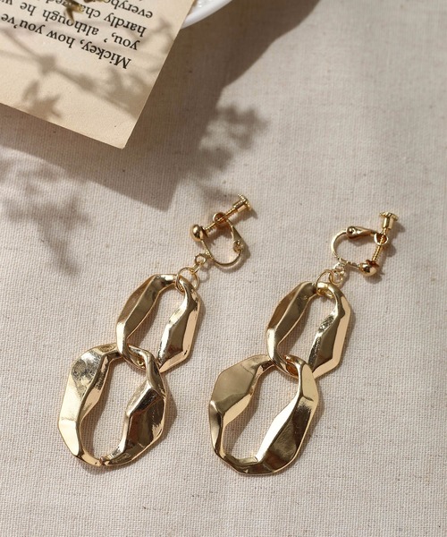 LA VORAGINE（ラ ヴォラジネ）の「アクリルパーツ ミックス デザインイヤリング（イヤリング・レディース・A/B/C/D/E/F/G/H/I/J/K/L/M/N/O/P/Q/R/S/T/U/シルバー/ゴールド/クリア/グリーン/X/W/V/Y/グリーン系その他/ベージュ/イエロー/ホワイト/ブルー/アイボリー/クリアイエロー/Z/ゴールド系その他/ベージュ系その他/イエロー系その他/シルバー系その他/その他2/その他1/その他/ゴールド系その他3/ゴールド系その他4/ゴールド系その他5/ゴールド系その他6/ゴールド系その他7/ゴールド系その他2/ベージュ系その他2/その他6/その他3/その他4/その他5/その他7/その他8・FREE）」の15枚目の写真