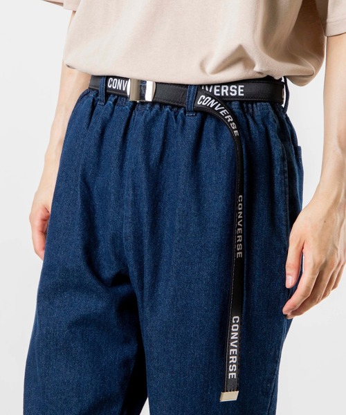 CONVERSE（コンバース）の「WEGO/CONVERSE ジャガードテープガチャベルト（ベルト・メンズ・ベージュ/ホワイト/ブラック・FREE）」の3枚目の写真