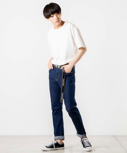 CONVERSE（コンバース）の「WEGO/CONVERSE ジャガードテープガチャベルト（ベルト・メンズ・ベージュ/ホワイト/ブラック・FREE）」の16枚目の写真