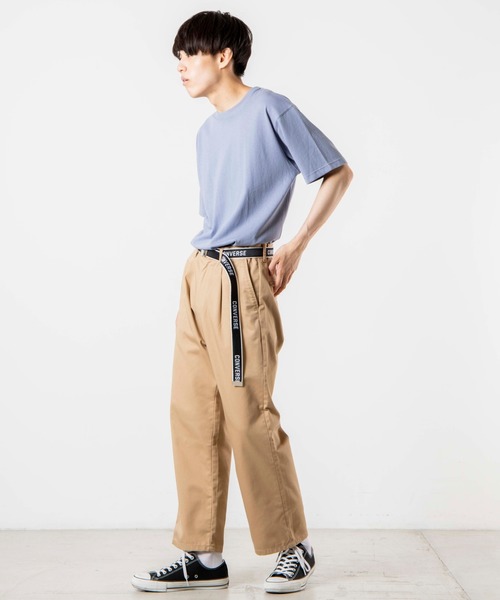 CONVERSE（コンバース）の「WEGO/CONVERSE ジャガードテープガチャベルト（ベルト・メンズ・ベージュ/ホワイト/ブラック・FREE）」の18枚目の写真