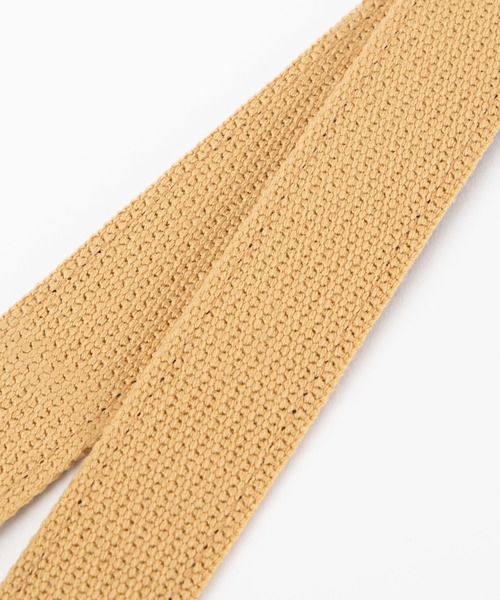 CONVERSE（コンバース）の「WEGO/CONVERSE ジャガードテープガチャベルト（ベルト・メンズ・ベージュ/ホワイト/ブラック・FREE）」の10枚目の写真