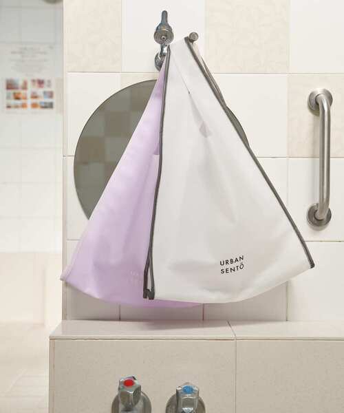 URBAN RESEARCH（アーバンリサーチ）の「URBAN SENTO　マルシェバッグ（トートバッグ・レディース・ラベンダー/オフホワイト・-）」の10枚目の写真