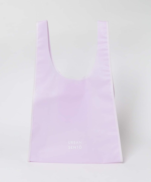 URBAN RESEARCH（アーバンリサーチ）の「URBAN SENTO　マルシェバッグ（トートバッグ・レディース・ラベンダー/オフホワイト・-）」の11枚目の写真