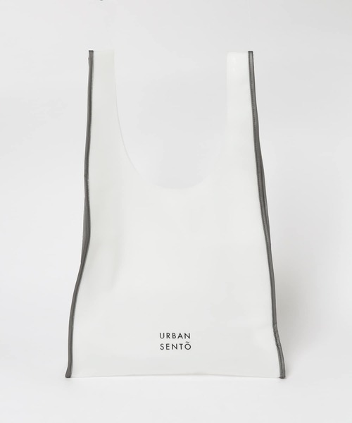 URBAN RESEARCH（アーバンリサーチ）の「URBAN SENTO　マルシェバッグ（トートバッグ・レディース・ラベンダー/オフホワイト・-）」の12枚目の写真