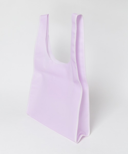 URBAN RESEARCH（アーバンリサーチ）の「URBAN SENTO　マルシェバッグ（トートバッグ・レディース・ラベンダー/オフホワイト・-）」の4枚目の写真