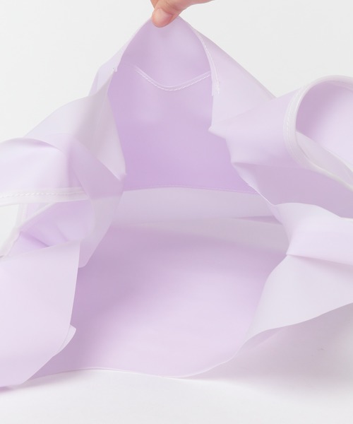 URBAN RESEARCH（アーバンリサーチ）の「URBAN SENTO　マルシェバッグ（トートバッグ・レディース・ラベンダー/オフホワイト・-）」の6枚目の写真