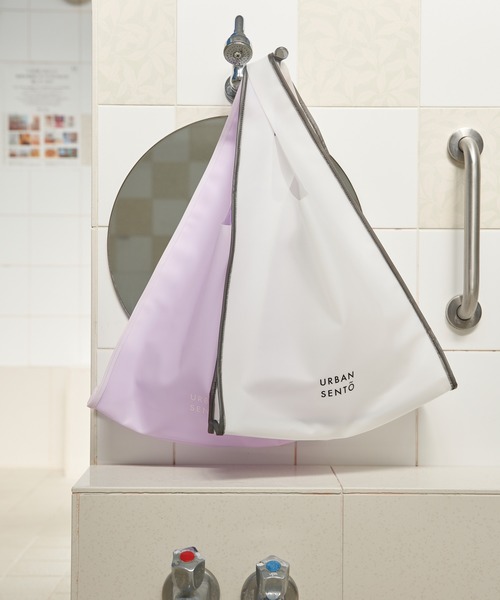 URBAN RESEARCH（アーバンリサーチ）の「URBAN SENTO　マルシェバッグ（トートバッグ・レディース・ラベンダー/オフホワイト・-）」の9枚目の写真