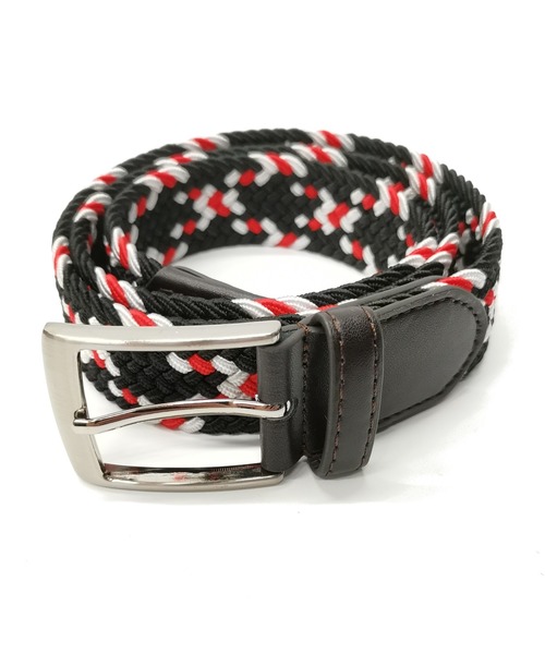 ADMIX/ATELIER SAB MEN（アドミックスアトリエサブメン）の「伸縮 ゴム メッシュ ベルト（ベルト・メンズ・イエロー系その他/ブラック系その他/ベージュ系その他/パープル系その他/ブルー系その他・FREE）」の2枚目の写真