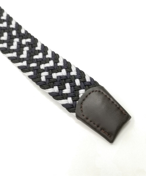 ADMIX/ATELIER SAB MEN（アドミックスアトリエサブメン）の「伸縮 ゴム メッシュ ベルト（ベルト・メンズ・イエロー系その他/ブラック系その他/ベージュ系その他/パープル系その他/ブルー系その他・FREE）」の8枚目の写真