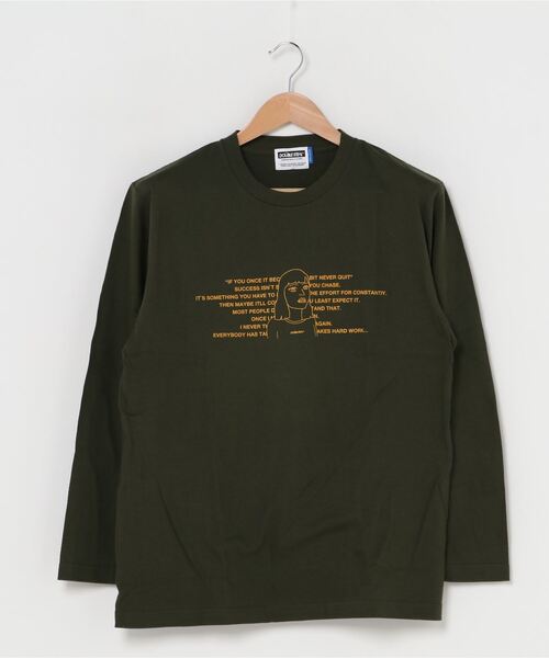 DOUBLE STEAL（ダブルスティール）の「Rakugaki Girl 長袖Tシャツ（Tシャツ/カットソー・メンズ・ホワイト/ブラック/グリーン・MEDIUM/LARGE/X-LARGE）」の3枚目の写真