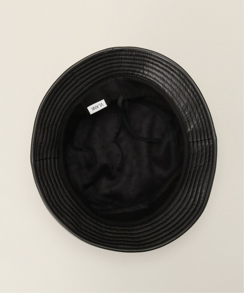 VLANK（ブランク）の「【VLANK / ブランク】 F.LEATHER BUCKET HAT（ハット・メンズ・ブラック・FREE）」の6枚目の写真