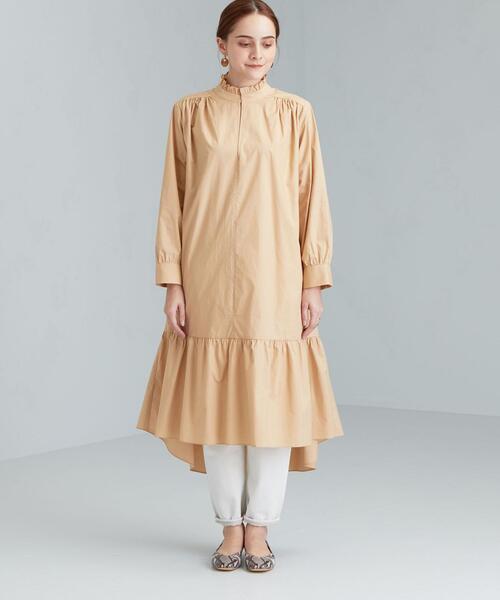 green label relaxing（グリーンレーベルリラクシング）の「★SC SECOND FEMAIL ワンピース（ワンピース・レディース・ブラック/ベージュ・MEDIUM）」の3枚目の写真