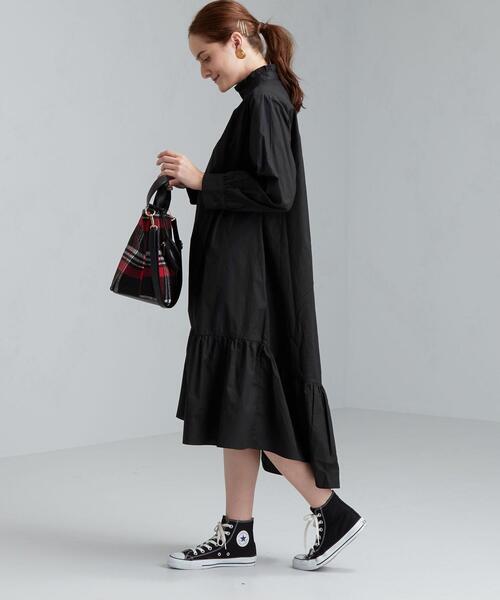 green label relaxing（グリーンレーベルリラクシング）の「★SC SECOND FEMAIL ワンピース（ワンピース・レディース・ブラック/ベージュ・MEDIUM）」の14枚目の写真