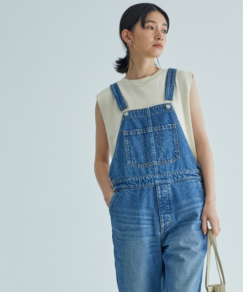 ANGIE(アンジー)の「バックスリットリブノースリーブトップス(カットソー)(Tシャツ/カットソー・レディース・ブラック/カーキ/ナチュラル/ライトパープル・FREE)」の6枚目の写真