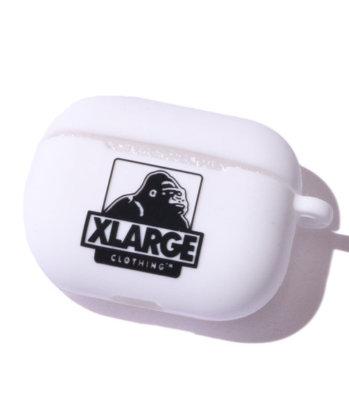 XLARGE イヤホンケース ホワイト ゴリラロゴ　AirPods本体 楽天市場】XLARGE エクストララージ エアーポッズ プロ OG