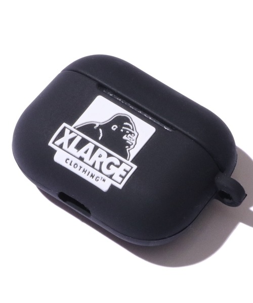 ブラック AirPods Pro XLARGEロゴ付き ブラック AirPods Pro XLARGEロゴ付き