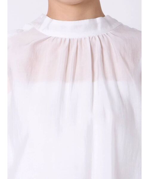 MERCURYDUO（マーキュリーデュオ）の「2WAYオープンショルダーブラウス（シャツ/ブラウス・レディース・オフホワイト/ピンク/ベージュ・FREE）」の4枚目の写真