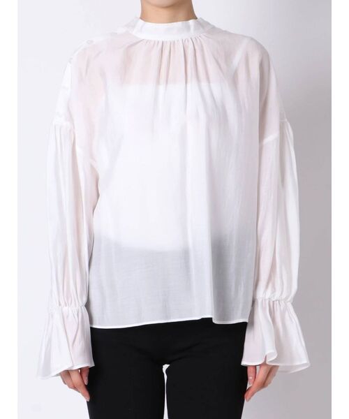 MERCURYDUO（マーキュリーデュオ）の「2WAYオープンショルダーブラウス（シャツ/ブラウス・レディース・オフホワイト/ピンク/ベージュ・FREE）」の16枚目の写真