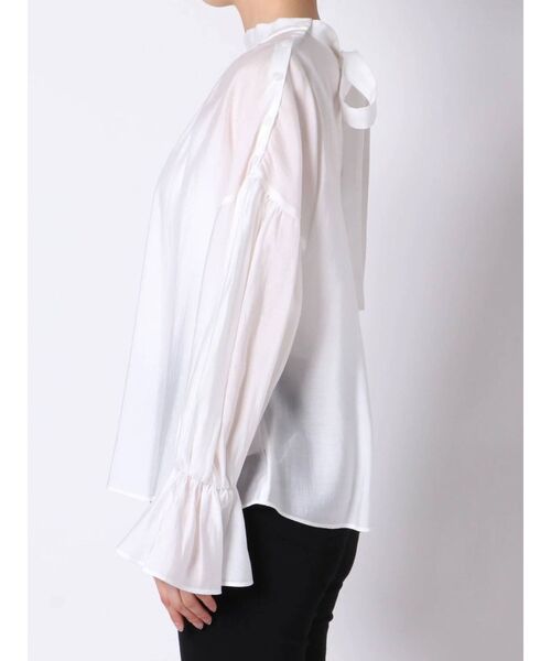 MERCURYDUO（マーキュリーデュオ）の「2WAYオープンショルダーブラウス（シャツ/ブラウス・レディース・オフホワイト/ピンク/ベージュ・FREE）」の17枚目の写真