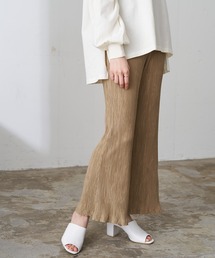 Chaco closet | フレアシルエットスリットプリーツパンツ(その他パンツ)