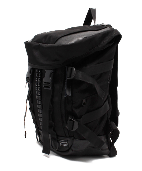 MEMENTISM（メメントイズム）の「MEMENTISM センタースタッズミニリュック（バックパック/リュック・メンズ・ブラック・FREE）」の7枚目の写真