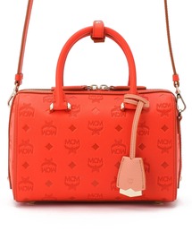 MCM | MCM/エムシーエム/〈エッセンシャル〉 ボストンバッグ モノグラムレザー(ボストンバッグ)