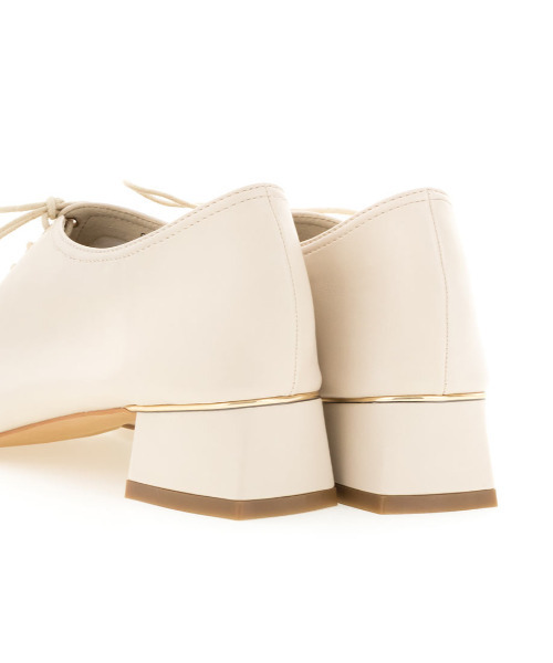 RANDA（ランダ）の「ソフト レースアップシューズ（ドレスシューズ・レディース・ベージュ/ブラウン/アイボリー・M/LL/S/L）」の12枚目の写真