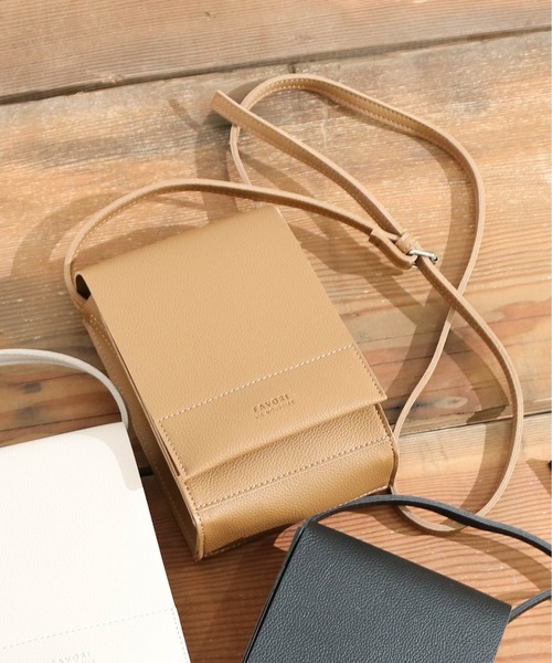 Per sist ence(パーシエンス)の「エコバッグ付ミニショルダー(ショルダーバッグ・レディース・ライトグレー/ブラック/サックスブルー/ブラウン系その他・FREE)」の3枚目の写真