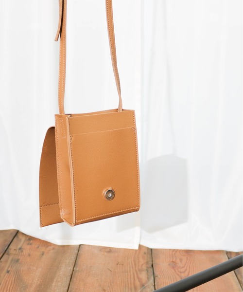 Per sist ence(パーシエンス)の「エコバッグ付ミニショルダー(ショルダーバッグ・レディース・ライトグレー/ブラック/サックスブルー/ブラウン系その他・FREE)」の19枚目の写真