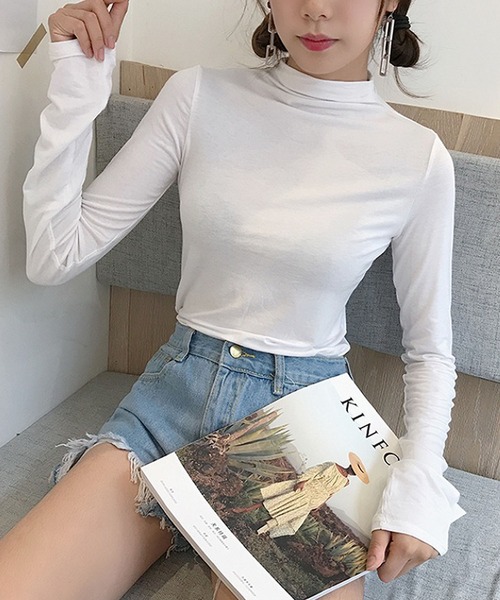 Ulysses（ユリシス）の「ハイネックカットソー（Tシャツ/カットソー