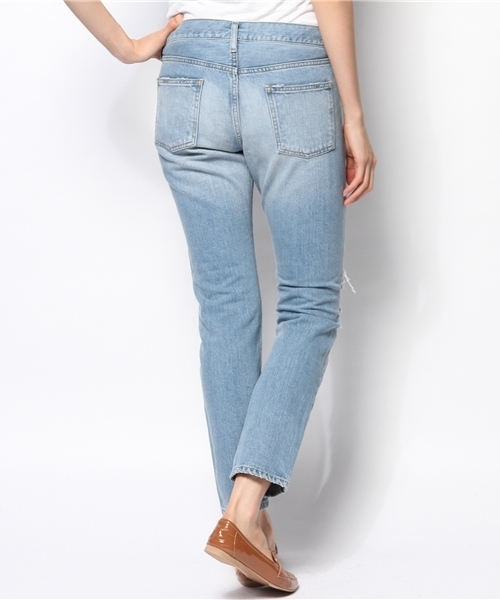 JOURNAL STANDARD（ジャーナルスタンダード）の「11.5OZデニムダメージ5PKパンツ #（デニムパンツ・レディース・ブラック/ネイビー・36/38/34/40）」の10枚目の写真