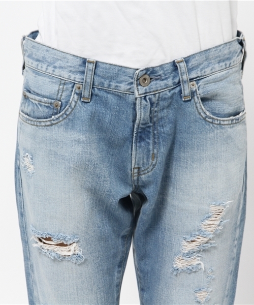 JOURNAL STANDARD（ジャーナルスタンダード）の「11.5OZデニムダメージ5PKパンツ #（デニムパンツ・レディース・ブラック/ネイビー・36/38/34/40）」の5枚目の写真