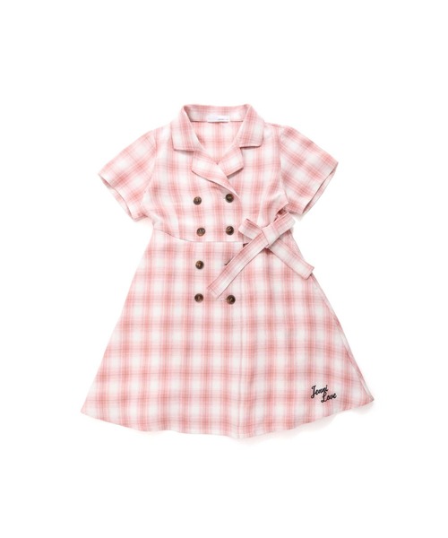 JENNI love（ジェニィラブ）の「サイドリボンチェックフレア