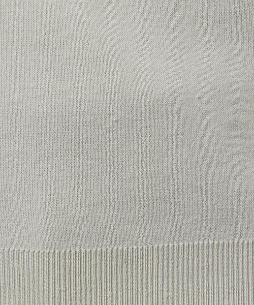 closet story（クローゼットストーリー）の「＜closet story＞□テンジク ノースリーブ ニット -手洗い可能-（ニット/セーター・レディース・ホワイト/ライトグレー/ダークブラウン/ダークグレー・FREE）」の18枚目の写真