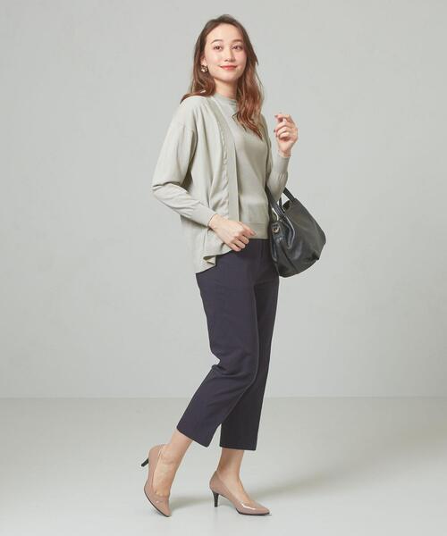 closet story（クローゼットストーリー）の「＜closet story＞□テンジク ノースリーブ ニット -手洗い可能-（ニット/セーター・レディース・ホワイト/ライトグレー/ダークブラウン/ダークグレー・FREE）」の15枚目の写真