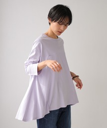 AMERICAN HOLIC | ポケット付きバックフレアカットプルオーバー(Tシャツ/カットソー)