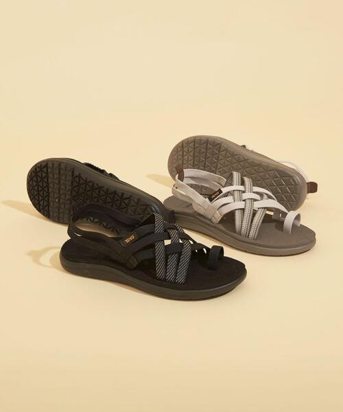 Teva（テバ）の「＜Teva(テバ)＞∴VOYA STRAPPY ボヤストラッピー サンダル ◆（サンダル・レディース・ブラック/オフホワイト・6/8/5/7）」の20枚目の写真