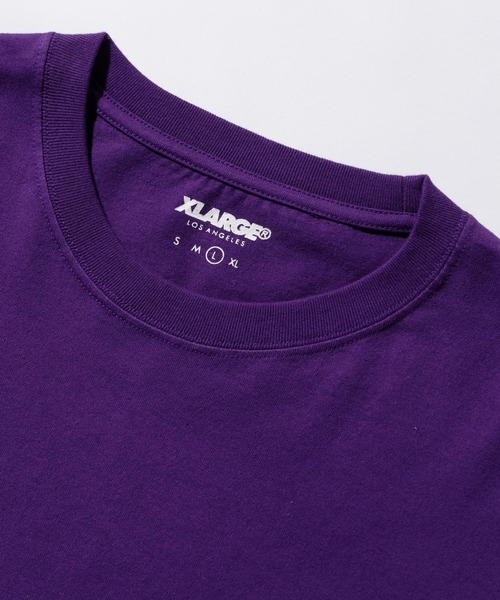 XLARGE（エクストララージ）の「S/S TEE SWING（Tシャツ/カットソー・メンズ・パープル/ブラック/ホワイト・M/S/XL/L）」の8枚目の写真