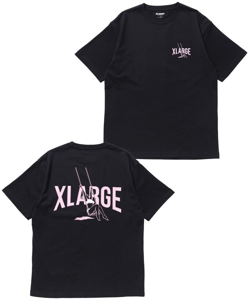 XLARGE（エクストララージ）の「S/S TEE SWING（Tシャツ/カットソー・メンズ・パープル/ブラック/ホワイト・M/S/XL/L）」の18枚目の写真
