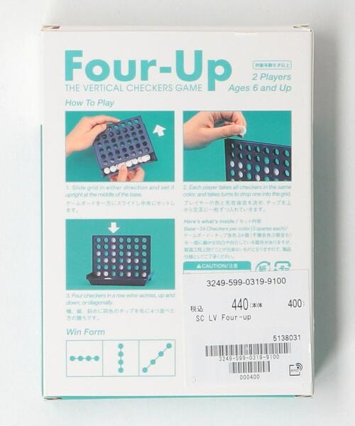 green label relaxing（グリーンレーベルリラクシング）の「Livelihood [ ハイタイド ] HIGHTIDE フォーアップ 四目並べ ボードゲーム（おもちゃ・メンズ・その他1・FREE）」の9枚目の写真